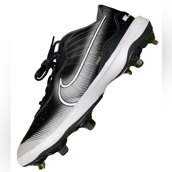 Nike Other - Nike Alpha Huarache Black and White Gradient Baseball Cleats
